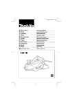 Makita 1911B Instruction manual