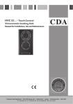 CDA HVC 32 for Technical data