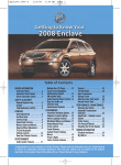 Chevrolet ENCLAVE - NAVIGATION SYSTEM 2008 Operating instructions