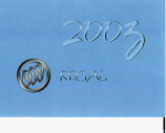 Buick 2003 Regal Specifications