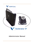 Vertical Xcelerator IP Specifications