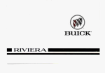 Buick RIVIERA 1996 Service manual