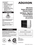 Addison UHA 300 Service manual