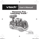 VTech Hammer Fun Learning Truck User`s manual