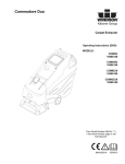 Windsor COMDUX Operating instructions