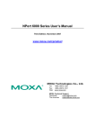 Moxa Technologies 6450 User`s manual