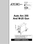 AUTO ARC 255 Specifications