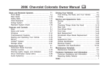 Chevrolet 2006 Colorado Specifications