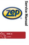 ZEP 440C-G Service manual