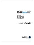 Multi-Tech MT128PCI-SD User guide