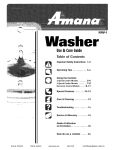 Amana NAV-1 Installation manual