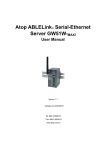 Atop ABLELink GW51W-MAXI User manual