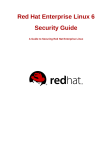 Red Hat ENTERPRISE LINUX 4 - SELINUX GUIDE User guide