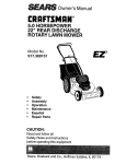 Craftsman 917.389151 Owner`s manual