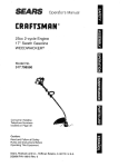 Craftsman 517.798580 Operator`s manual
