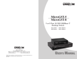 UNICOM GEP-32005T Specifications