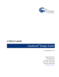 Cypress Semiconductor CY8C21x34 Datasheet