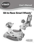 VTech 3-in-1 Smart Wheels Color, Siz User`s manual