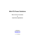 Mini-ITX Power Solutions