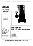 Craftsman 390.253251 Owner`s manual