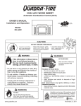 Quadra-Fire 31I-ACC Owner`s manual