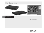 Bosch Divar Instruction manual