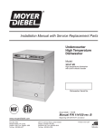 Moyer Diebel 301HT M2 Installation manual