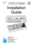 BBV TX1500/BBUS-IF Installation guide
