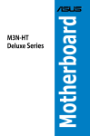 Asus M3N-HT - Deluxe/HDMI Motherboard - ATX User guide