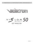 Vidikron Vision 50 Specifications