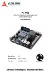 ADLINK Technology MI-960 User`s manual