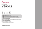 Daewoo DTS-42SP Operating instructions