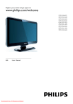 Philips 32PFL5404/60 User manual