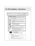 CA-160 install revC.pmd