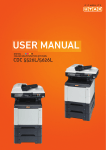 Utax FAX SYSTEM (K) User manual