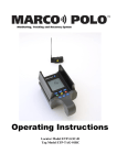 Marco Polo ETP-TAG-01RC Operating instructions