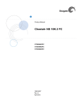 Seagate CHEETAH NS 10K.2 FC ST3450802FC Product manual