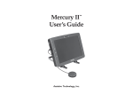Assistive Technology Mercury II User`s guide