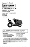 Craftsman 917.28857 Operator`s manual