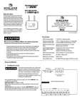 Enviro EA800 Installation manual
