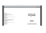 Mpio FL 350 User`s manual