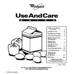 Whirlpool DESIGNERSTYLE 2184589 Troubleshooting guide