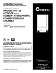 Randell VRC-3E Specifications