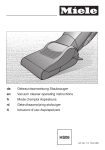 Miele Dynamic U1 HS08 Operating instructions