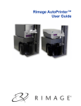Rimage AutoEverest AutoPrinter User guide