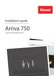 Rinnai Arriva Installation guide