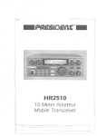 PRESIDENT HR2510 Specifications