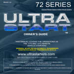 Ultra Start 1272 Series Owner`s manual
