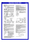 Casio EG-5 Technical information