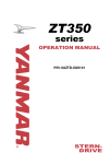 Yanmar ZT350 series Specifications